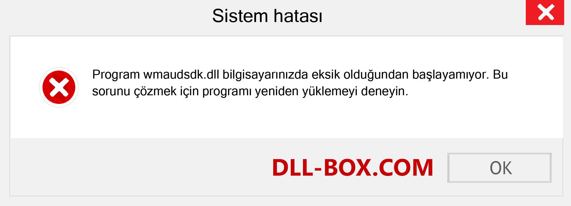 wmaudsdk.dll dosyası eksik mi? Windows 7, 8, 10 için İndirin - Windows'ta wmaudsdk dll Eksik Hatasını Düzeltin, fotoğraflar, resimler